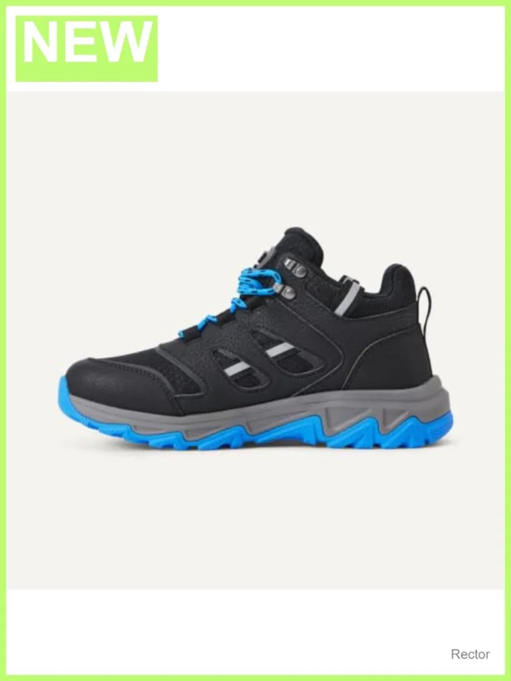 Kids Waterproof Hiking Boots Ankle Pull-Tab Outdoor Traction